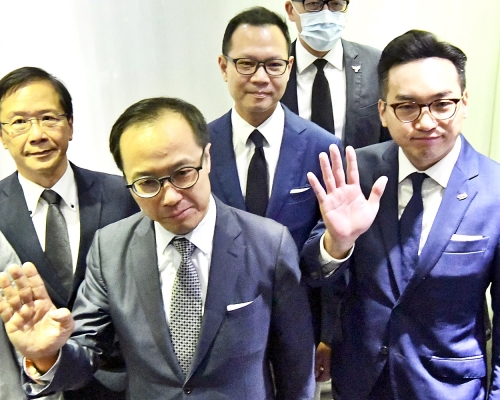 政府再次回應撤銷楊岳橋、郭榮鏗、郭家麒及梁繼昌議員資格。資料圖片