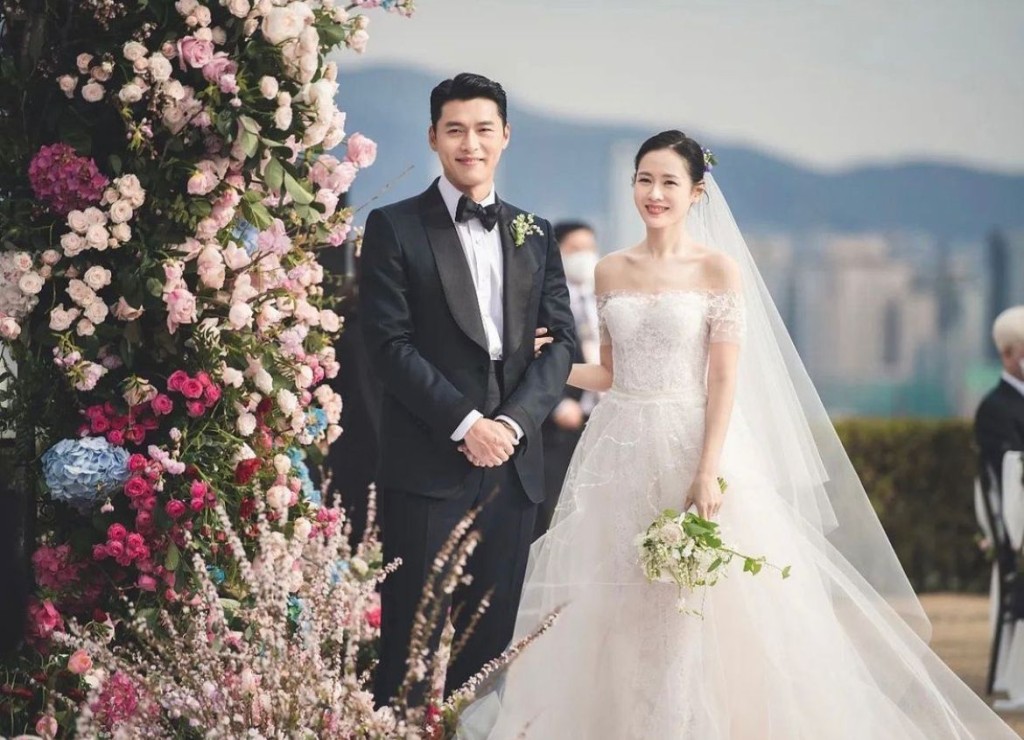玄彬與孫藝珍上月在韓國完成婚禮。