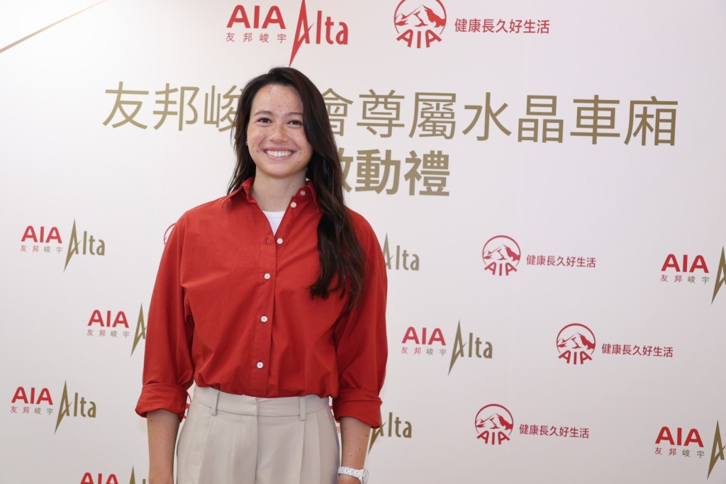 何诗蓓上月在香港出席活动时透露她欧洲之旅行程。资料图片 何诗蓓上月在香港出席活动时透露她欧洲之旅行程。资料图片