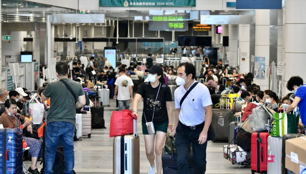資科辦表示,截至傍晚6時已逾34萬人完成預約。資料圖片
