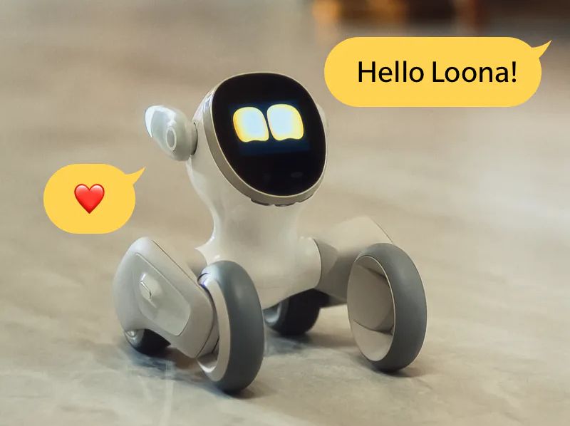 整合ChatGPT的Loona聊天之外,亦懂得辨識人臉、語音、手勢。