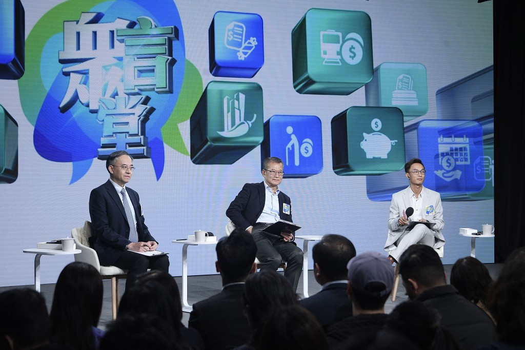 陳茂波月底發表預算案。資料圖片