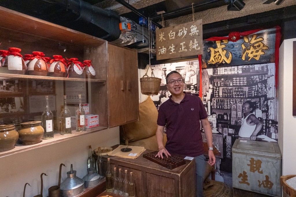 展覽展示當時的場景擺設。林定國FB圖片 展覽展示當時的場景擺設。林定國FB圖片