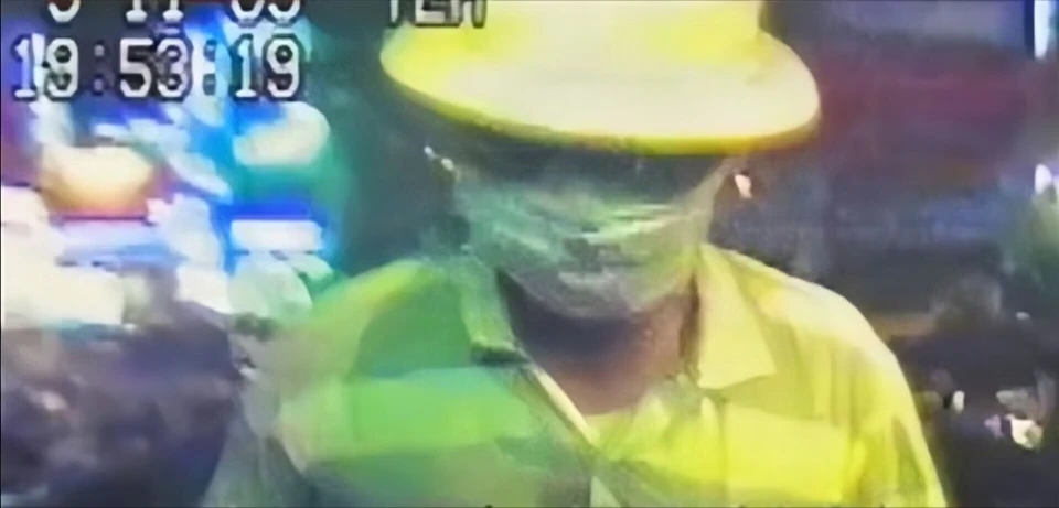 陈瑞钦ATM取款。闭路电视画面 陈瑞钦ATM取款。闭路电视画面