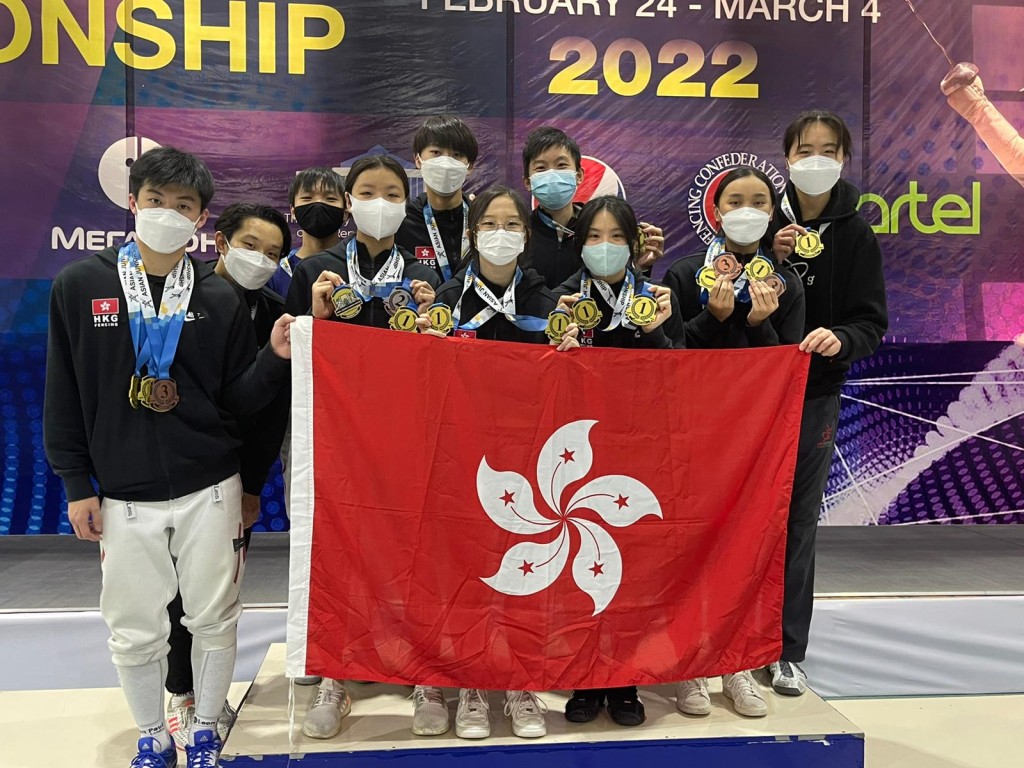 陳諾思去年隨隊出戰亞洲青少年劍擊錦標賽。