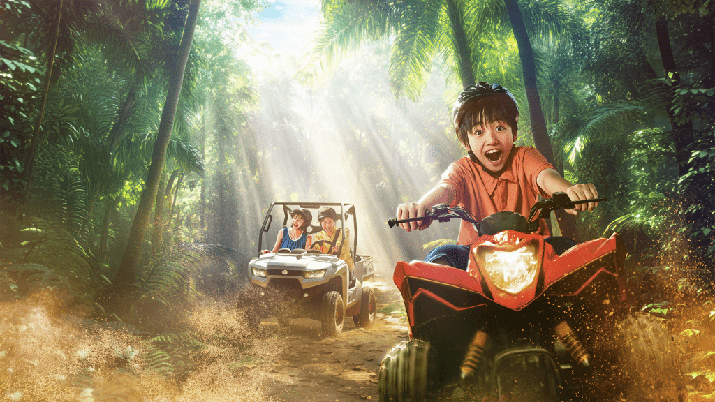 JUNGLIA重點設施： 4. 叢林越野車體驗（BUGGY VOLTAGE: Fun Adventure Course）