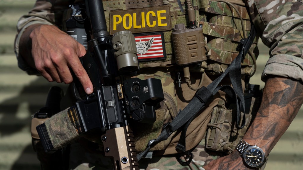 美國海關與邊境保護局特工執勤。  美聯社