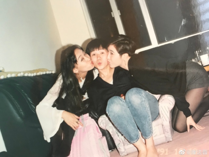 黎美嫻、羅慧娟和陳法蓉友情深厚。