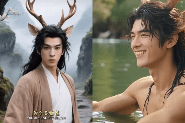 《九尾狐男妖愛上我》劇照。