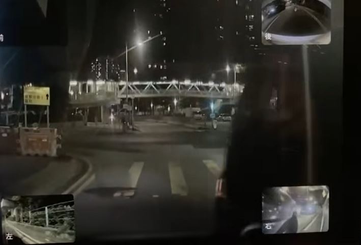 片中多次傳出撞擊聲。fb馬路的事 (即時交通資訊台) Bosco Chu