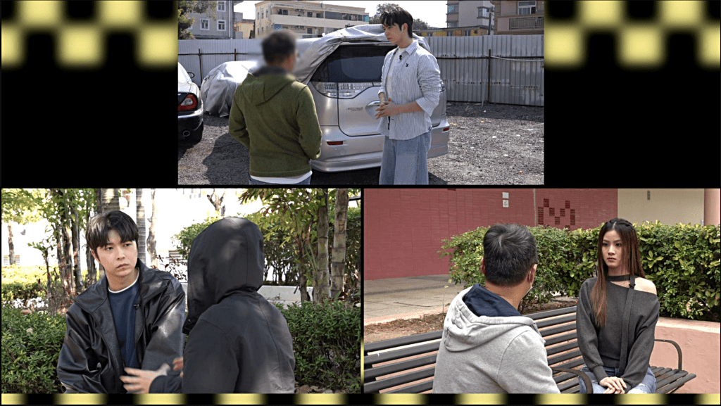 多名苦主現身傳媒舉報,令撞車碰瓷黨曝光。《東張西望》截圖 多名苦主現身傳媒舉報,令撞車碰瓷黨曝光。《東張西望》截圖