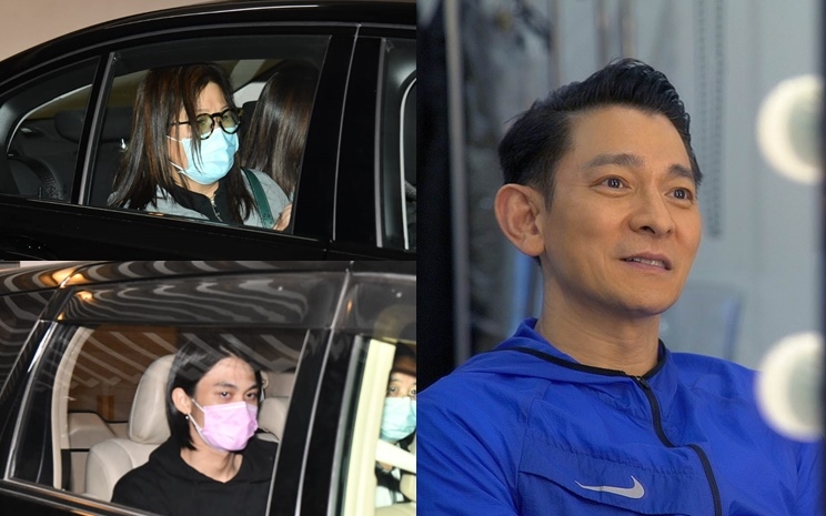 吳孟達妻兒離開醫院;華仔盼達哥一路走好。