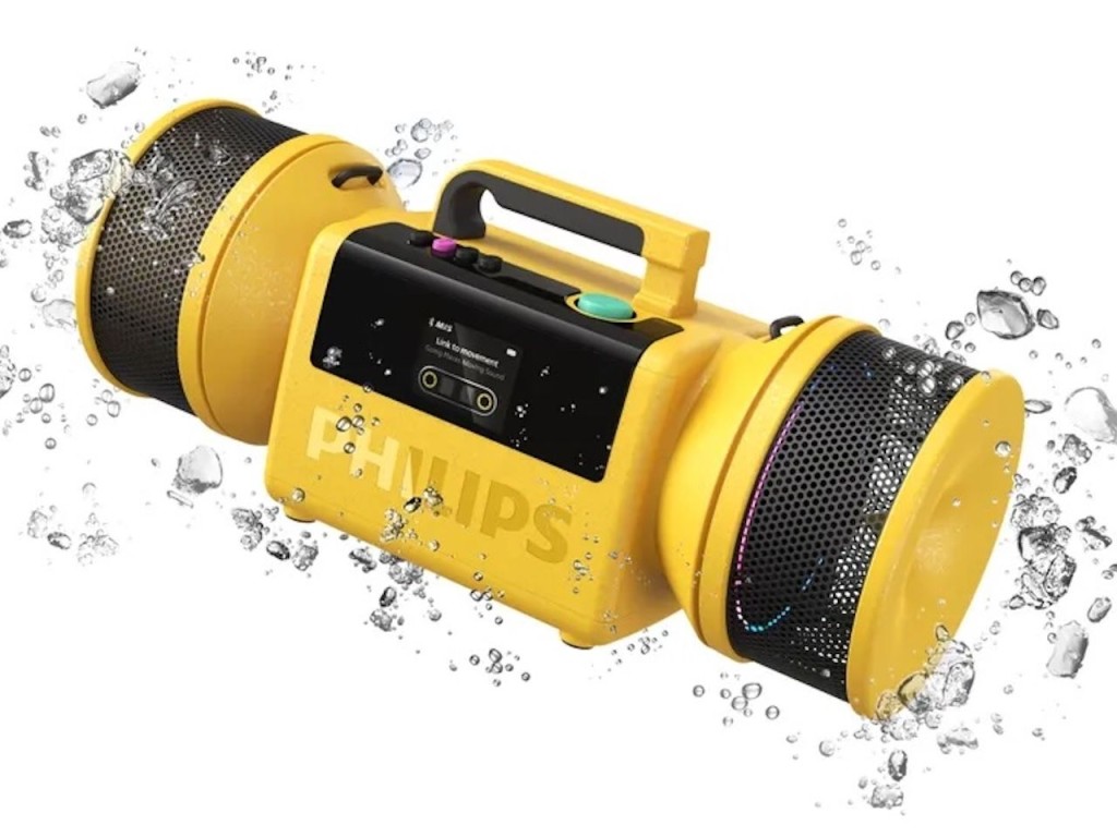 體積大一個碼及輸出功率更強的The Tube，支援IP67防塵防水，並可當行動電源為手機充電。