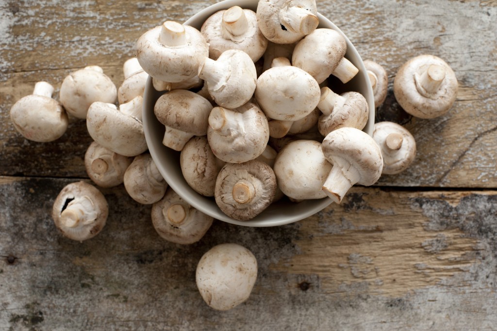 蘑菇：每100克含有3克蛋白質，約22 kcal。（iStock圖片）