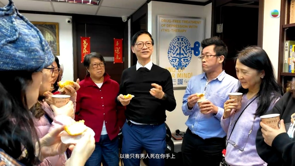 精神科專科醫生丁錫全在節目中分享面對病人心態時金句頻出。