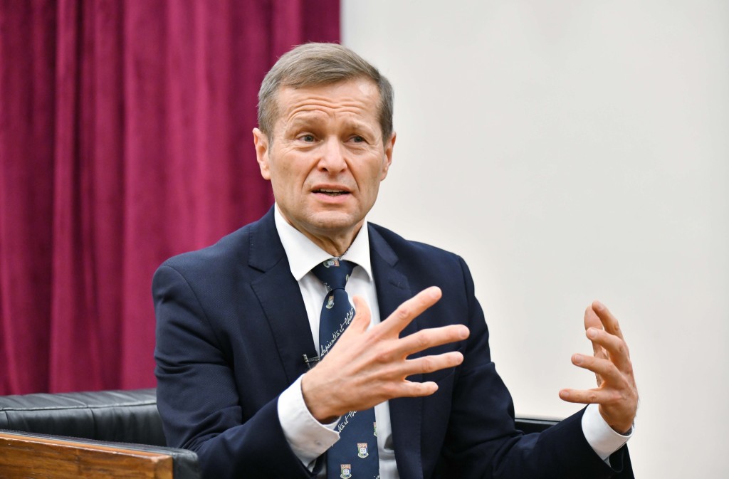 Ferenc Krausz认为「科学本质上是国际化的」。卢江球摄