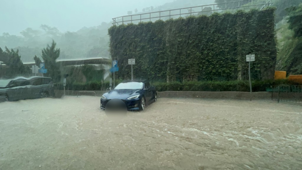 現場如澤國。蔡楚輝攝 現場如澤國。蔡楚輝攝