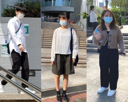 由左至右:何紫瑩、凌嘉慧及柯善維。陳慧瑩攝/資料圖片