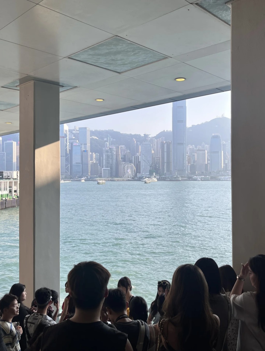 海港城網紅樓梯機位。小紅書圖片 海港城網紅樓梯機位。小紅書圖片
