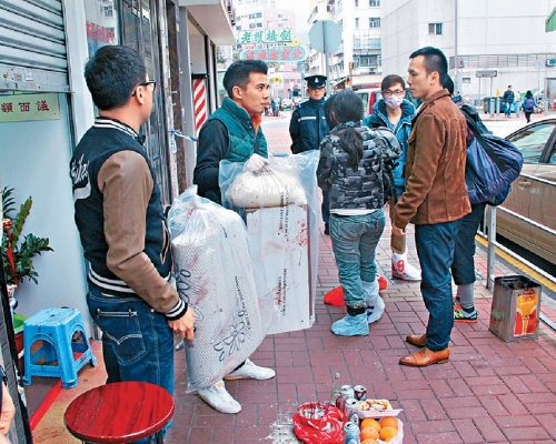 店東返回找換店時遇劫。資料圖片