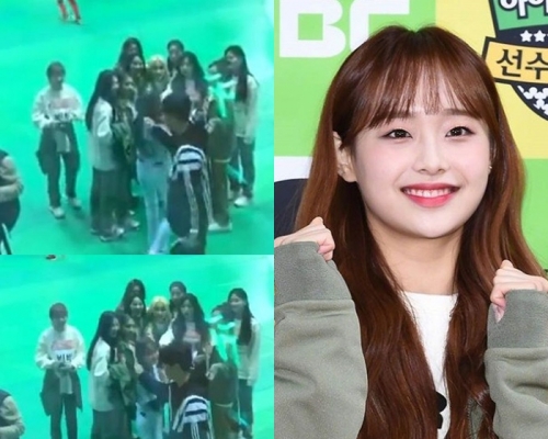 Chuu被工作人員拉扯頭髮，令fans大為憤怒。