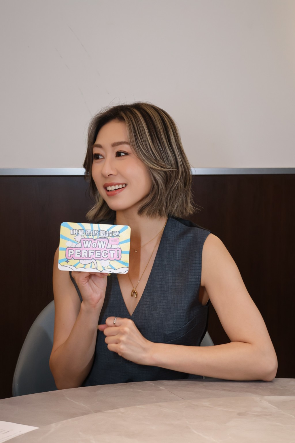 定欣強調唱歌雖然是她一直之夢想。 定欣強調唱歌雖然是她一直之夢想。