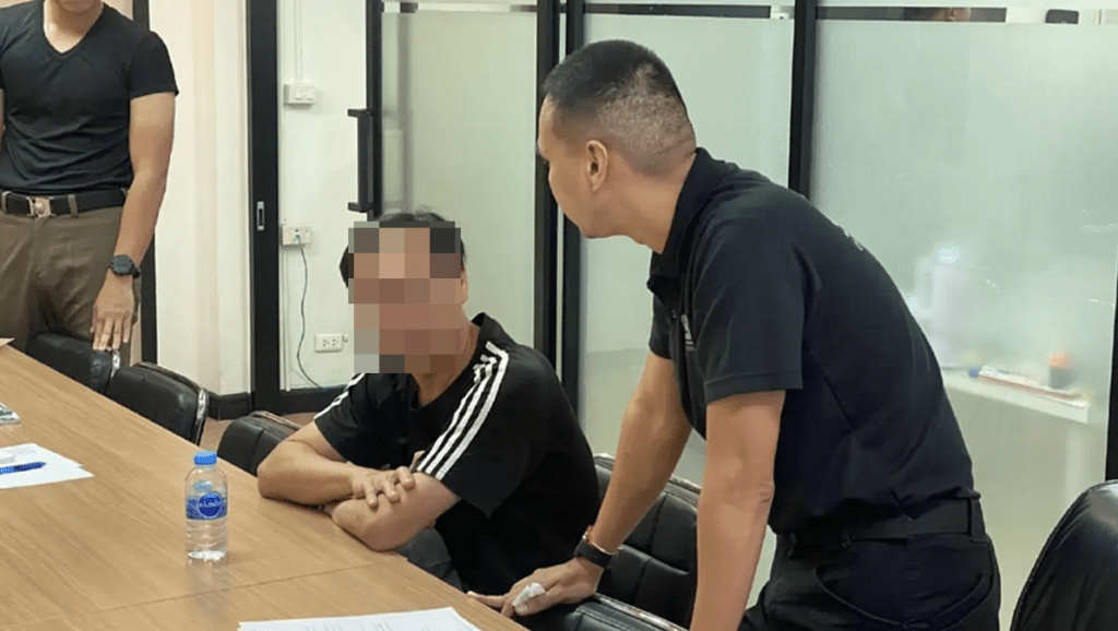 梅耀強潛逃37年，於本周一在泰國曼谷農卓區被捕。泰國《tnews》圖片