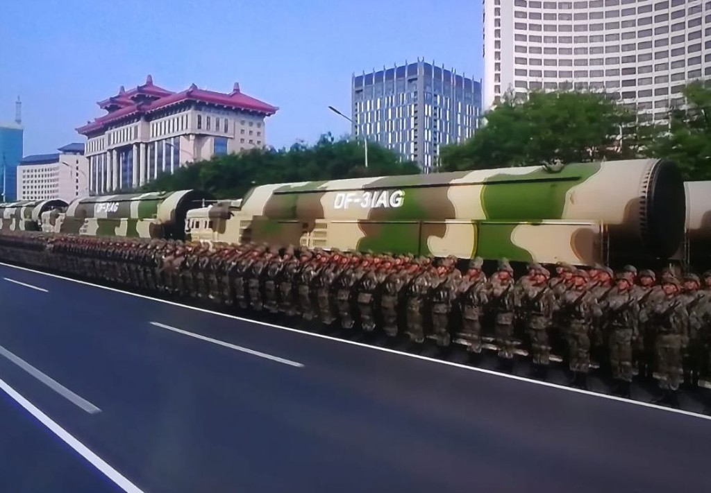 東風-31AG,在上次沙場閱兵首次公開。