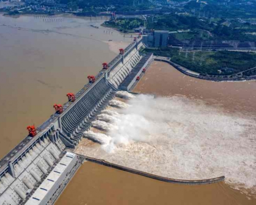 三峽水庫水位將波動地下降。新華社