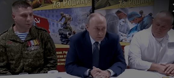 普京宣布成功試射「海神」核魚雷。路透社 普京宣布成功試射「海神」核魚雷。路透社