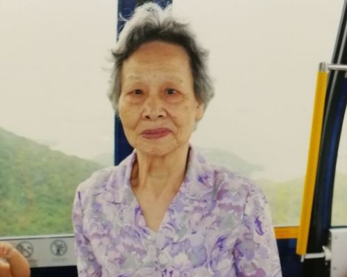 小西湾邨82岁老妇黄丽娟失踪 警方呼吁市民留意。警方提供