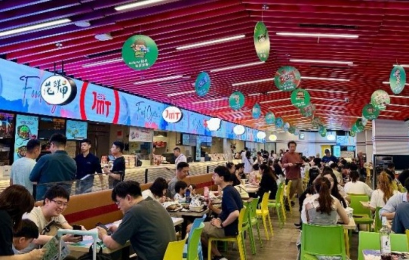 啟德零售館人流與銷售表現持續穩步上升。啟德體育園圖片