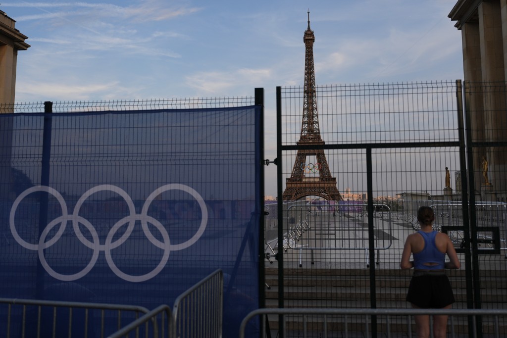 距离巴黎奥运会揭幕仅一周。美联社