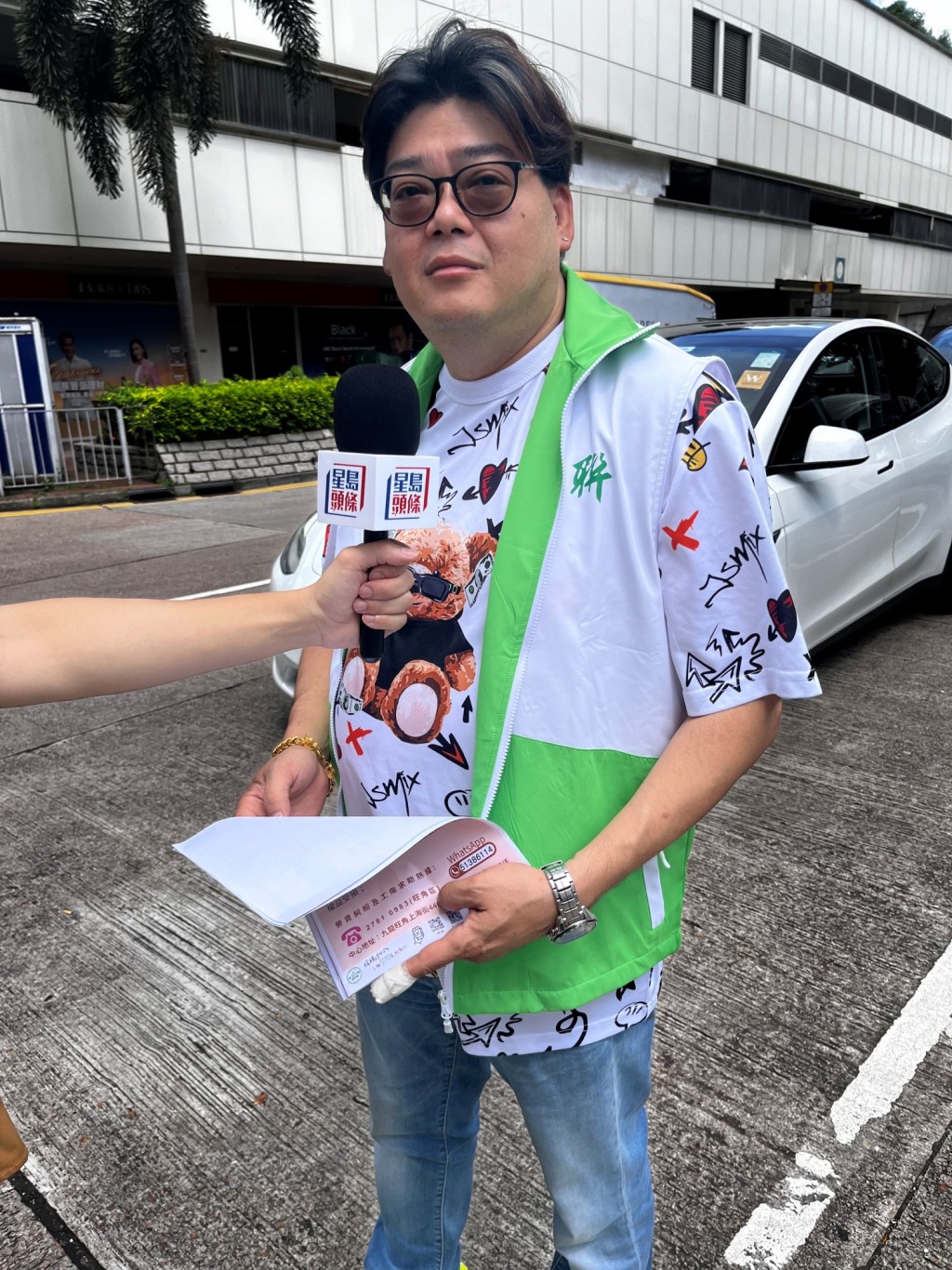 何仁清指出,最慘是麵點師父已正在做月餅,但無糧出。李健威攝 何仁清指出,最慘是麵點師父已正在做月餅,但無糧出。李健威攝