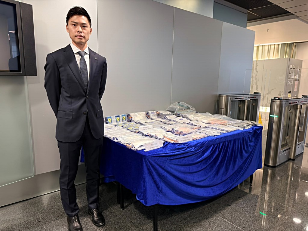 警方毒品調查科行動組高級督察湯敬培。