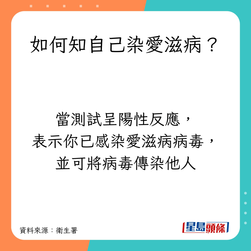 确认感染爱滋病方法