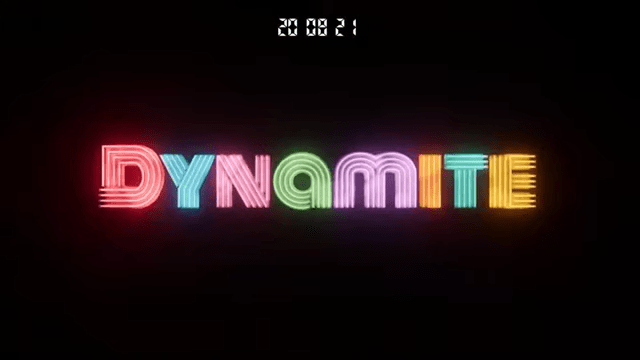 BTS首支英文歌《Dynamite》