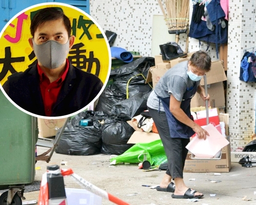 何漢威(細圖)憂垃圾徵費實施遙遙無期，真正實施的時間只會再拖延。資料圖片