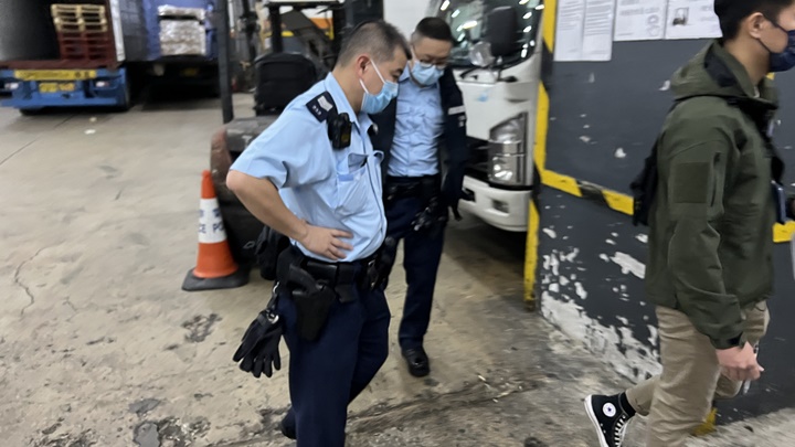 警員到場調查意外原因。