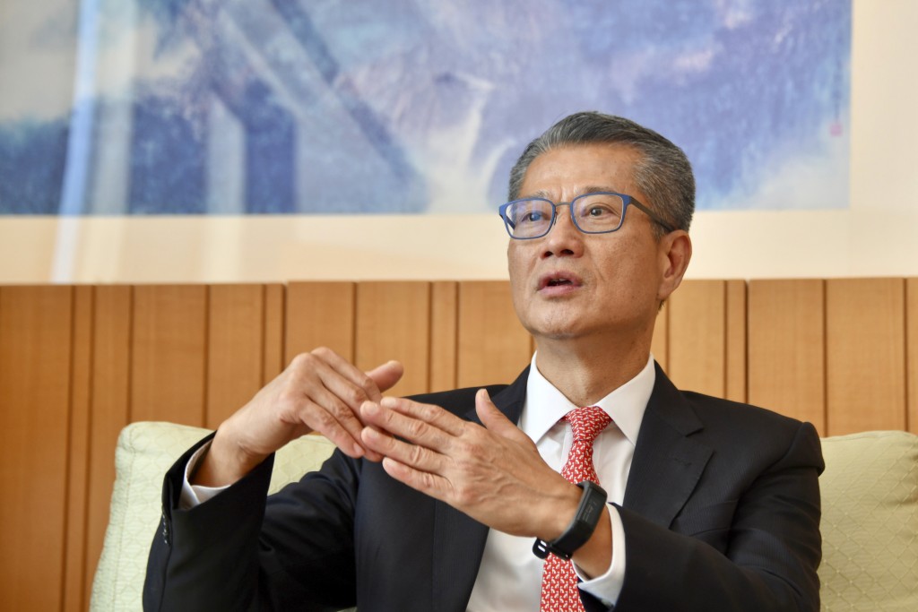 財政司司長陳茂波今日公布《財政預算案》。資料圖片