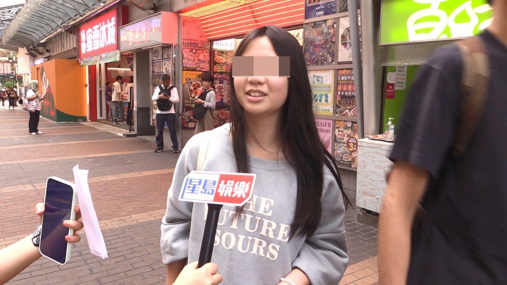市民Yumi支持《普渡眾生》奪金像獎「最佳原創電影歌曲」獎，她說：「因為我鍾意林家謙。」