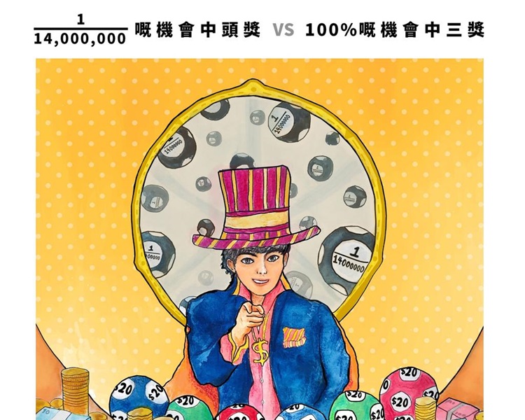 積金局圖解強積金等同必中六合彩三獎。