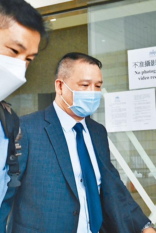 案發時為消防區長的溫錦明出庭作供。