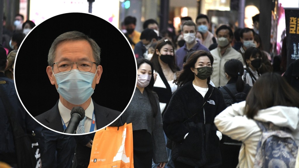 劉澤星建議3或4月天氣回暖後可撤口罩令。資料圖片