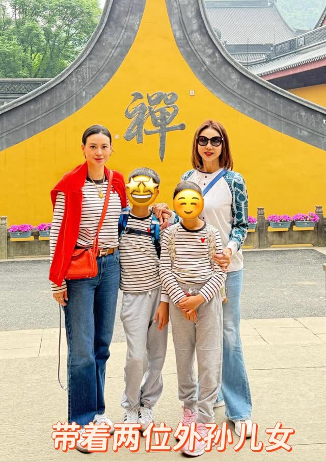 謝玲玲已榮升外婆多年。