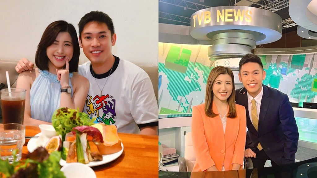 前TVB新聞主播林可瑩高調放閃正式官宣？  外甜蜜遊打卡讚容家耀最佳旅伴
