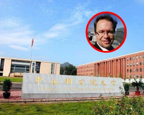 奧地利籍的Mark Kolars是中科院科學藝術團隊項目的聘用人員。網圖
