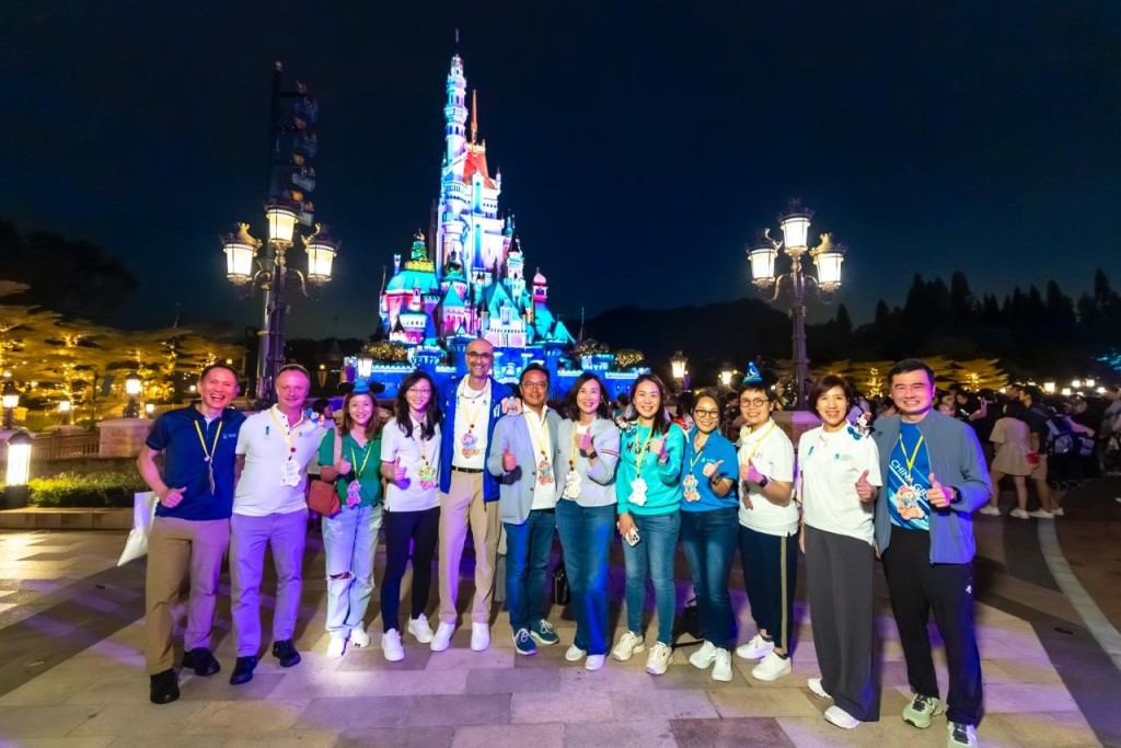 渣打香港於迪士尼樂園度假區舉行「感謝員工派對」。 渣打香港於迪士尼樂園度假區舉行「感謝員工派對」。