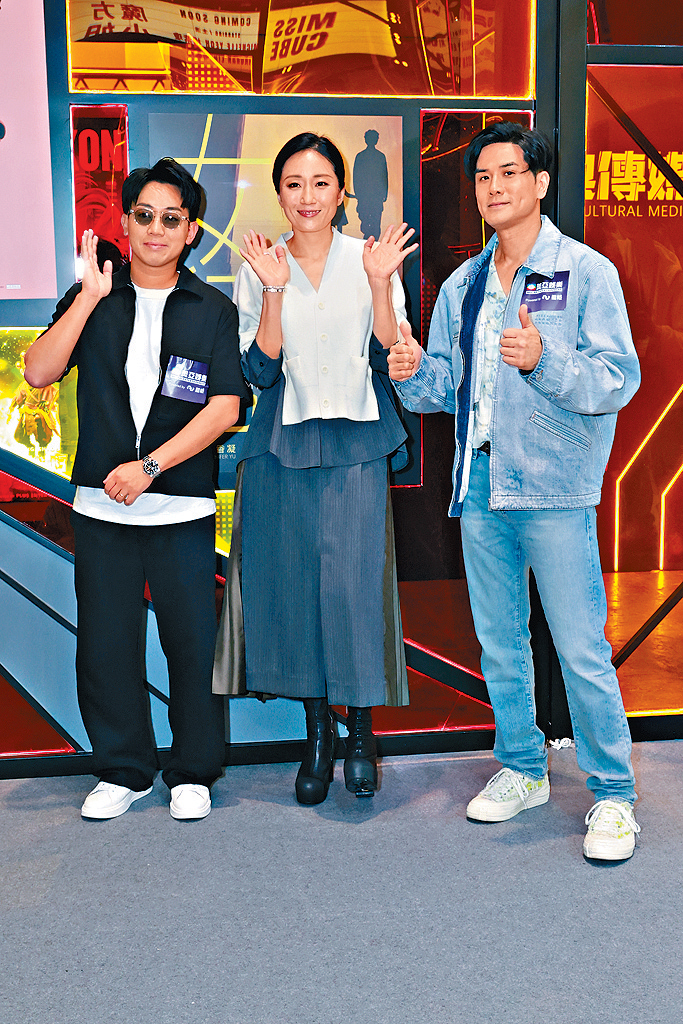 岑珈其、谷祖琳、伍允龍今次各自執導不同題材的AI短片。