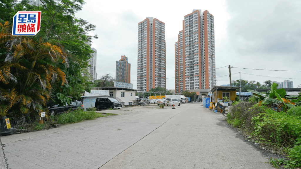 萊蒙粉嶺馬適路住宅地申寬高限  2層地庫車場搬至地面